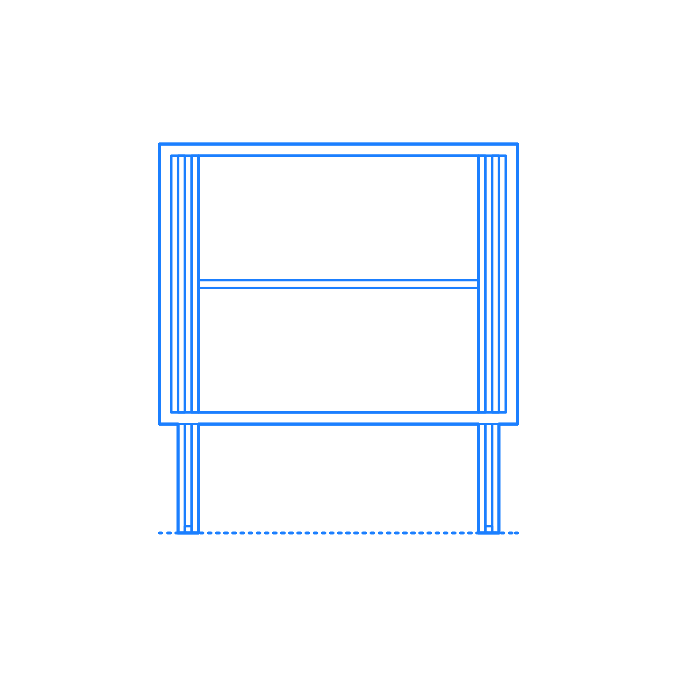 Furniture Nightstands Lexi Nightstand Outline Drawing Svg Vector Free Vectors